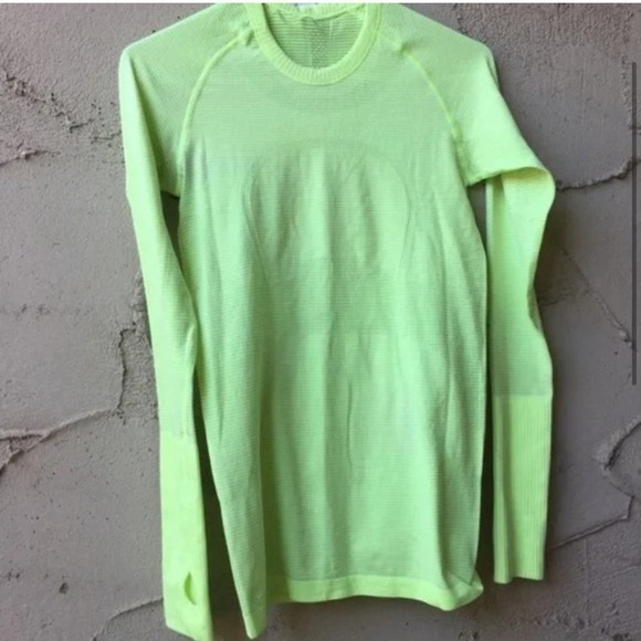RARE Lululemon Run Swiftly Tech Long Sleeve Size 6 - Picture 2 of 10